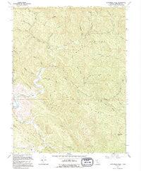 Dutchmans Knoll California Historical topographic map, 1:24000 scale, 7.5 X 7.5 Minute, Year 1994