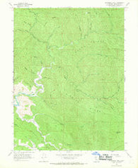 Dutchmans Knoll California Historical topographic map, 1:24000 scale, 7.5 X 7.5 Minute, Year 1966
