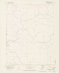 Dutchmans Knoll California Historical topographic map, 1:24000 scale, 7.5 X 7.5 Minute, Year 1966