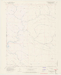 Dutchmans Knoll California Historical topographic map, 1:24000 scale, 7.5 X 7.5 Minute, Year 1966