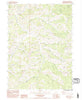 Duzel Rock California Historical topographic map, 1:24000 scale, 7.5 X 7.5 Minute, Year 1984