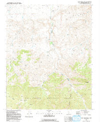 Eagle Rest Peak California Historical topographic map, 1:24000 scale, 7.5 X 7.5 Minute, Year 1991