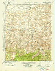 Eagle Rest Peak California Historical topographic map, 1:31680 scale, 7.5 X 7.5 Minute, Year 1944