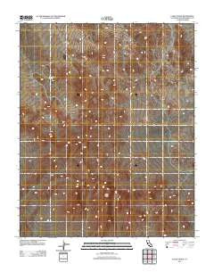 Eagle Crags California Historical topographic map, 1:24000 scale, 7.5 X 7.5 Minute, Year 2012
