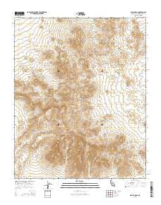 Eagle Crags California Current topographic map, 1:24000 scale, 7.5 X 7.5 Minute, Year 2015