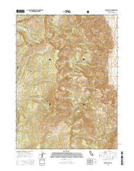 Eagle Peak California Current topographic map, 1:24000 scale, 7.5 X 7.5 Minute, Year 2015
