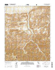 Eagle Rest Peak California Current topographic map, 1:24000 scale, 7.5 X 7.5 Minute, Year 2015