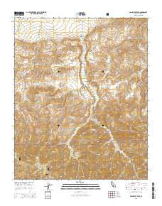 Eagle Rest Peak California Current topographic map, 1:24000 scale, 7.5 X 7.5 Minute, Year 2015