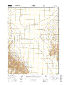 Eagleville California Current topographic map, 1:24000 scale, 7.5 X 7.5 Minute, Year 2015