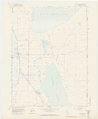 Eagleville California Historical topographic map, 1:24000 scale, 7.5 X 7.5 Minute, Year 1963