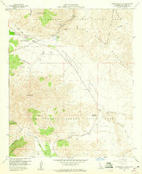 Earthquake Valley California Historical topographic map, 1:24000 scale, 7.5 X 7.5 Minute, Year 1959