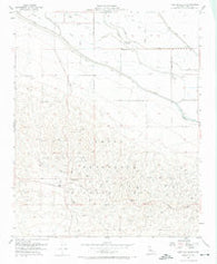 East Elk Hills California Historical topographic map, 1:24000 scale, 7.5 X 7.5 Minute, Year 1954
