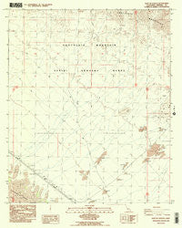 East of Acolita California Historical topographic map, 1:24000 scale, 7.5 X 7.5 Minute, Year 1988