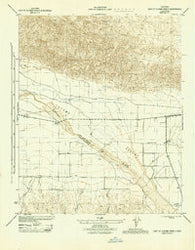 East of Cuyama Ranch California Historical topographic map, 1:31680 scale, 7.5 X 7.5 Minute, Year 1944