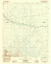 East of Granite Pass California Historical topographic map, 1:24000 scale, 7.5 X 7.5 Minute, Year 1983