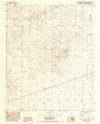 East of Kingston Spring California Historical topographic map, 1:24000 scale, 7.5 X 7.5 Minute, Year 1984
