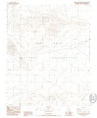 East of Langford Well California Historical topographic map, 1:24000 scale, 7.5 X 7.5 Minute, Year 1986