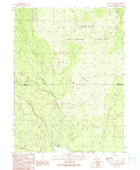 East of Pondosa California Historical topographic map, 1:24000 scale, 7.5 X 7.5 Minute, Year 1990
