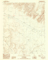 East of Ryan California Historical topographic map, 1:24000 scale, 7.5 X 7.5 Minute, Year 1988