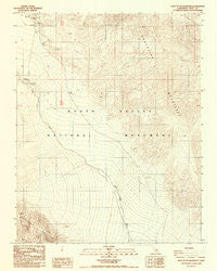 East of Tin Mountain California Historical topographic map, 1:24000 scale, 7.5 X 7.5 Minute, Year 1988