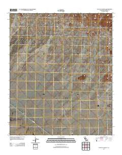 East of Acolita California Historical topographic map, 1:24000 scale, 7.5 X 7.5 Minute, Year 2012