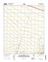 East of Aztec Mines California Current topographic map, 1:24000 scale, 7.5 X 7.5 Minute, Year 2015