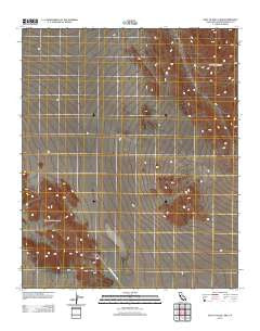 East of Dale Lake California Historical topographic map, 1:24000 scale, 7.5 X 7.5 Minute, Year 2012