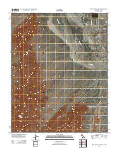 East of Echo Canyon California Historical topographic map, 1:24000 scale, 7.5 X 7.5 Minute, Year 2012