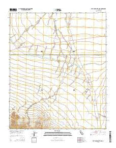 East of Granite Pass California Current topographic map, 1:24000 scale, 7.5 X 7.5 Minute, Year 2015