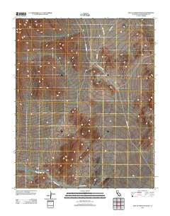 East of Kingston Peak California Historical topographic map, 1:24000 scale, 7.5 X 7.5 Minute, Year 2012