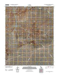East of Kingston Spring California Historical topographic map, 1:24000 scale, 7.5 X 7.5 Minute, Year 2012