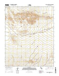 East of Langford Well California Current topographic map, 1:24000 scale, 7.5 X 7.5 Minute, Year 2015