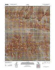 East of Leach Lake California Historical topographic map, 1:24000 scale, 7.5 X 7.5 Minute, Year 2012