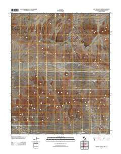 East of Leach Lake California Historical topographic map, 1:24000 scale, 7.5 X 7.5 Minute, Year 2012