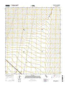 East of Milligan California Current topographic map, 1:24000 scale, 7.5 X 7.5 Minute, Year 2015