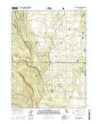 East of Pondosa California Current topographic map, 1:24000 scale, 7.5 X 7.5 Minute, Year 2015