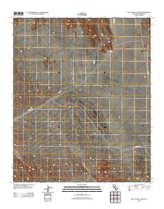 East of Red Canyon California Historical topographic map, 1:24000 scale, 7.5 X 7.5 Minute, Year 2012
