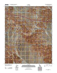 East of Siberia California Historical topographic map, 1:24000 scale, 7.5 X 7.5 Minute, Year 2012