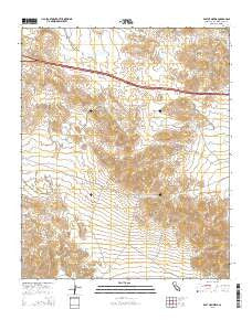 East of Siberia California Current topographic map, 1:24000 scale, 7.5 X 7.5 Minute, Year 2015