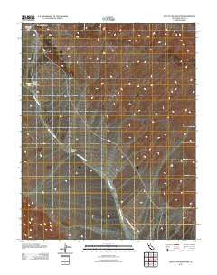 East of Tin Mountain California Historical topographic map, 1:24000 scale, 7.5 X 7.5 Minute, Year 2012
