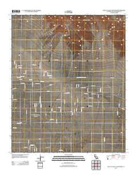 East of Valley Mountain California Historical topographic map, 1:24000 scale, 7.5 X 7.5 Minute, Year 2012