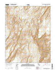 East of Waucoba Canyon California Current topographic map, 1:24000 scale, 7.5 X 7.5 Minute, Year 2015