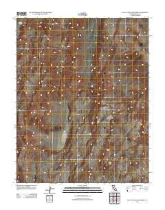 East of Waucoba Spring California Historical topographic map, 1:24000 scale, 7.5 X 7.5 Minute, Year 2012