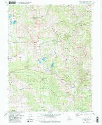 Ebbetts Pass California Historical topographic map, 1:24000 scale, 7.5 X 7.5 Minute, Year 1979