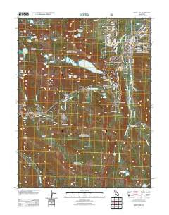 Echo Lake California Historical topographic map, 1:24000 scale, 7.5 X 7.5 Minute, Year 2012