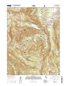 Echo Lake California Current topographic map, 1:24000 scale, 7.5 X 7.5 Minute, Year 2015