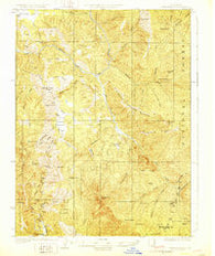 Eden Valley California Historical topographic map, 1:62500 scale, 15 X 15 Minute, Year 1929