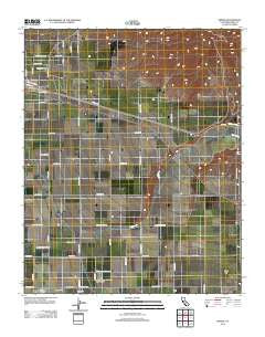 Edison California Historical topographic map, 1:24000 scale, 7.5 X 7.5 Minute, Year 2012