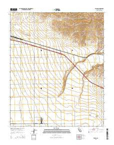 Edison California Current topographic map, 1:24000 scale, 7.5 X 7.5 Minute, Year 2015