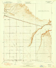 Edison California Historical topographic map, 1:24000 scale, 7.5 X 7.5 Minute, Year 1950